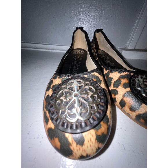 Brighton Aleta Ballerina Flats Leopard Print 7 – Chic & Classic NWOB - Picture 10 of 12